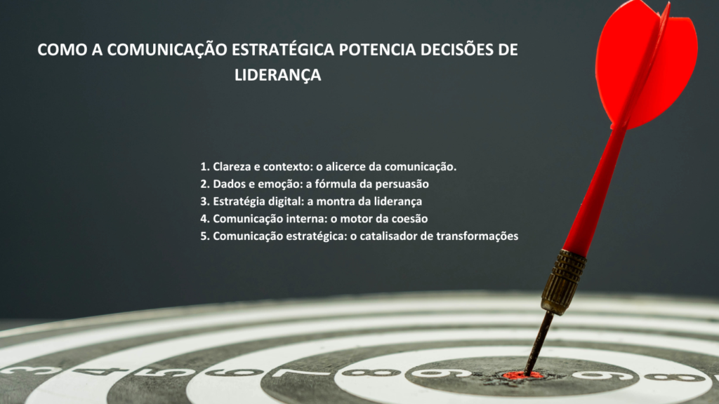 Como é que a comunicação estratégica pode potenciar decisões de liderança